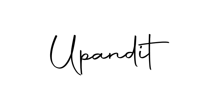 Make a beautiful signature design for name Upandit. With this signature (Autography-DOLnW) style, you can create a handwritten signature for free. Upandit signature style 10 images and pictures png