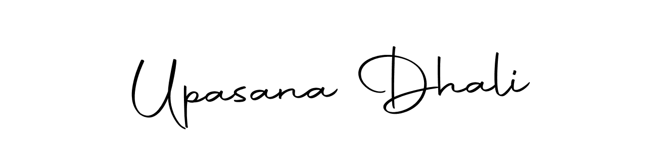 Design your own signature with our free online signature maker. With this signature software, you can create a handwritten (Autography-DOLnW) signature for name Upasana Dhali. Upasana Dhali signature style 10 images and pictures png