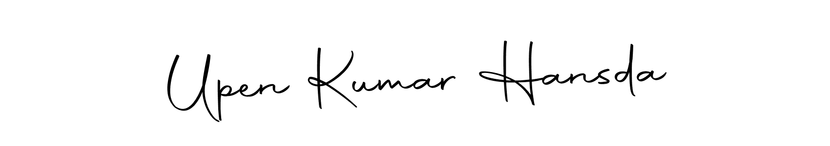Make a beautiful signature design for name Upen Kumar Hansda. Use this online signature maker to create a handwritten signature for free. Upen Kumar Hansda signature style 10 images and pictures png