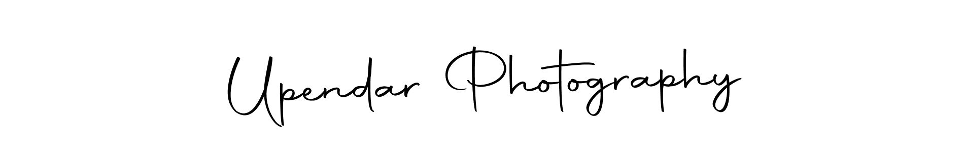 Design your own signature with our free online signature maker. With this signature software, you can create a handwritten (Autography-DOLnW) signature for name Upendar Photography. Upendar Photography signature style 10 images and pictures png