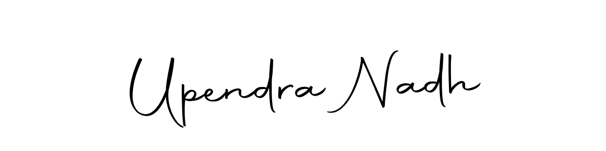 Design your own signature with our free online signature maker. With this signature software, you can create a handwritten (Autography-DOLnW) signature for name Upendra Nadh. Upendra Nadh signature style 10 images and pictures png