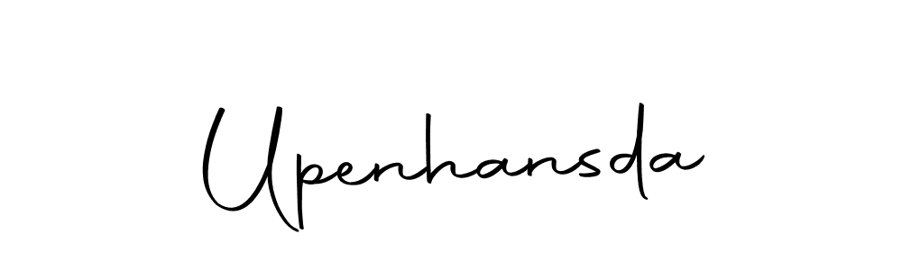 Make a beautiful signature design for name Upenhansda. With this signature (Autography-DOLnW) style, you can create a handwritten signature for free. Upenhansda signature style 10 images and pictures png