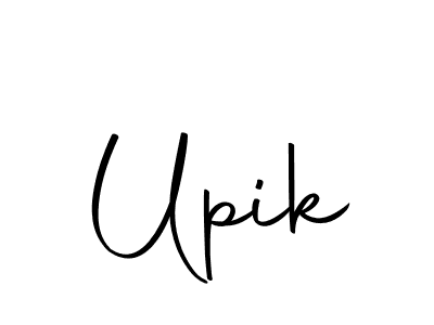 Make a beautiful signature design for name Upik. Use this online signature maker to create a handwritten signature for free. Upik signature style 10 images and pictures png