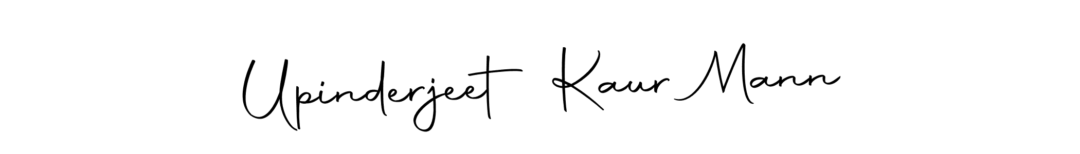 Use a signature maker to create a handwritten signature online. With this signature software, you can design (Autography-DOLnW) your own signature for name Upinderjeet Kaur Mann. Upinderjeet Kaur Mann signature style 10 images and pictures png