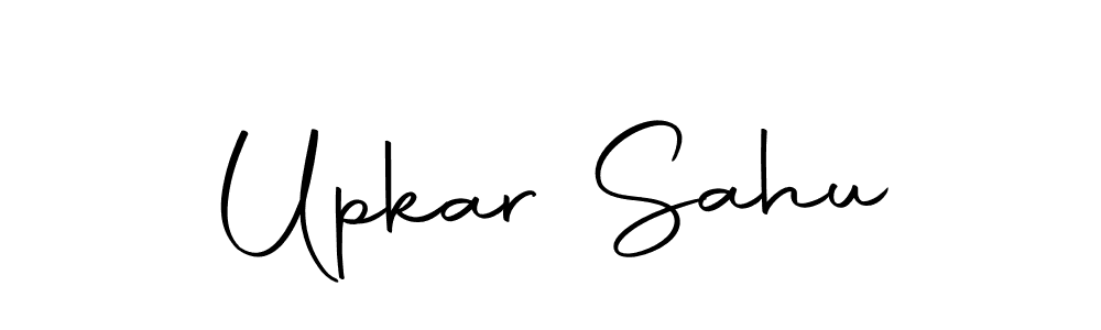 Use a signature maker to create a handwritten signature online. With this signature software, you can design (Autography-DOLnW) your own signature for name Upkar Sahu. Upkar Sahu signature style 10 images and pictures png