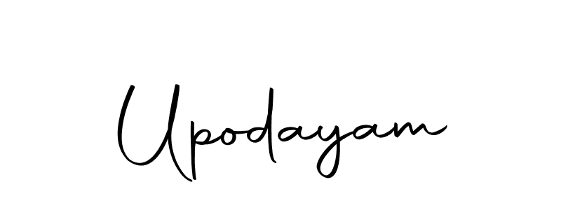 Make a beautiful signature design for name Upodayam. With this signature (Autography-DOLnW) style, you can create a handwritten signature for free. Upodayam signature style 10 images and pictures png