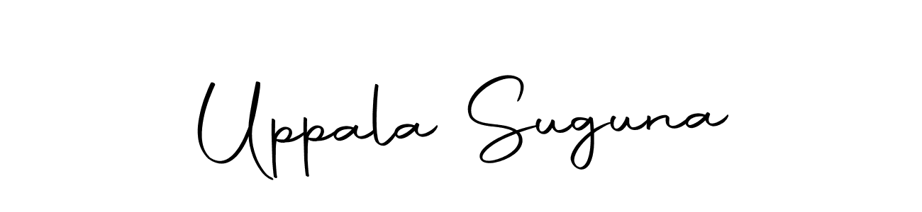 Also we have Uppala Suguna name is the best signature style. Create professional handwritten signature collection using Autography-DOLnW autograph style. Uppala Suguna signature style 10 images and pictures png