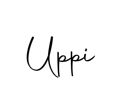 Design your own signature with our free online signature maker. With this signature software, you can create a handwritten (Autography-DOLnW) signature for name Uppi. Uppi signature style 10 images and pictures png