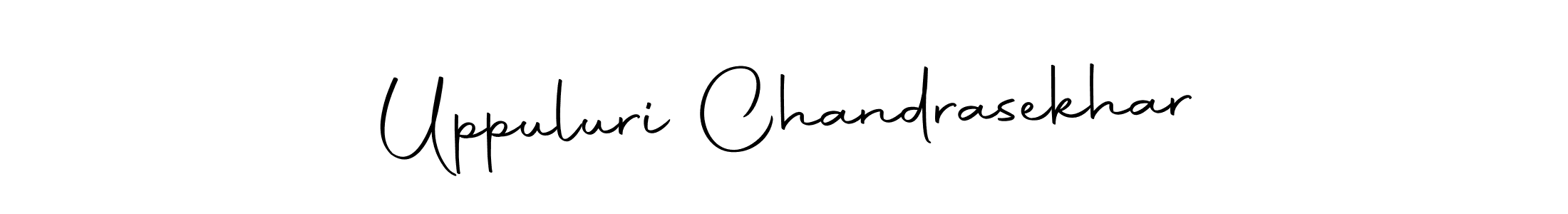 You should practise on your own different ways (Autography-DOLnW) to write your name (Uppuluri Chandrasekhar) in signature. don't let someone else do it for you. Uppuluri Chandrasekhar signature style 10 images and pictures png