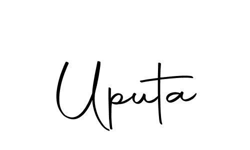 Create a beautiful signature design for name Uputa. With this signature (Autography-DOLnW) fonts, you can make a handwritten signature for free. Uputa signature style 10 images and pictures png