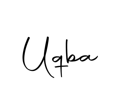 How to make Uqba name signature. Use Autography-DOLnW style for creating short signs online. This is the latest handwritten sign. Uqba signature style 10 images and pictures png