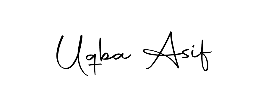 Make a beautiful signature design for name Uqba Asif. Use this online signature maker to create a handwritten signature for free. Uqba Asif signature style 10 images and pictures png