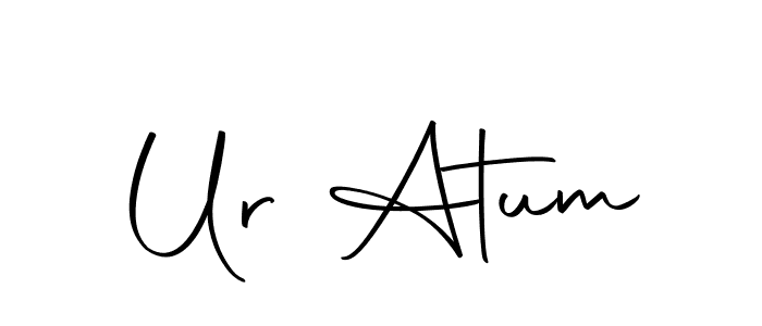 Once you've used our free online signature maker to create your best signature Autography-DOLnW style, it's time to enjoy all of the benefits that Ur Atum name signing documents. Ur Atum signature style 10 images and pictures png