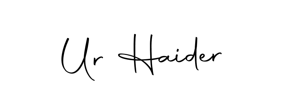 Make a beautiful signature design for name Ur Haider. Use this online signature maker to create a handwritten signature for free. Ur Haider signature style 10 images and pictures png