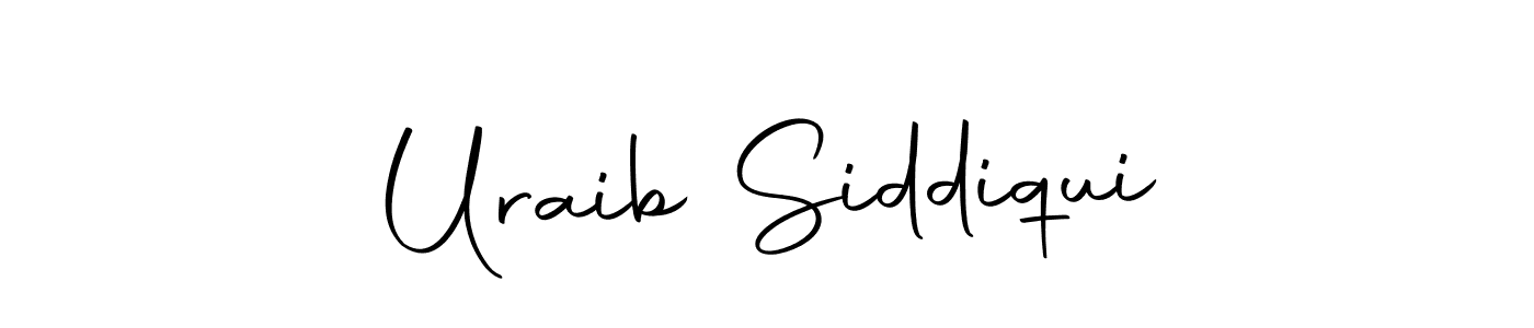This is the best signature style for the Uraib Siddiqui name. Also you like these signature font (Autography-DOLnW). Mix name signature. Uraib Siddiqui signature style 10 images and pictures png