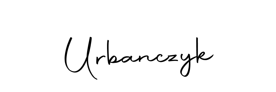 How to make Urbanczyk signature? Autography-DOLnW is a professional autograph style. Create handwritten signature for Urbanczyk name. Urbanczyk signature style 10 images and pictures png