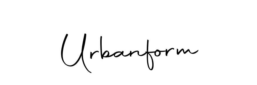 Make a beautiful signature design for name Urbanform. With this signature (Autography-DOLnW) style, you can create a handwritten signature for free. Urbanform signature style 10 images and pictures png