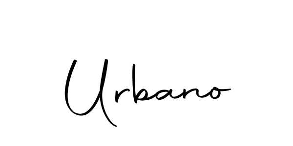 How to make Urbano signature? Autography-DOLnW is a professional autograph style. Create handwritten signature for Urbano name. Urbano signature style 10 images and pictures png