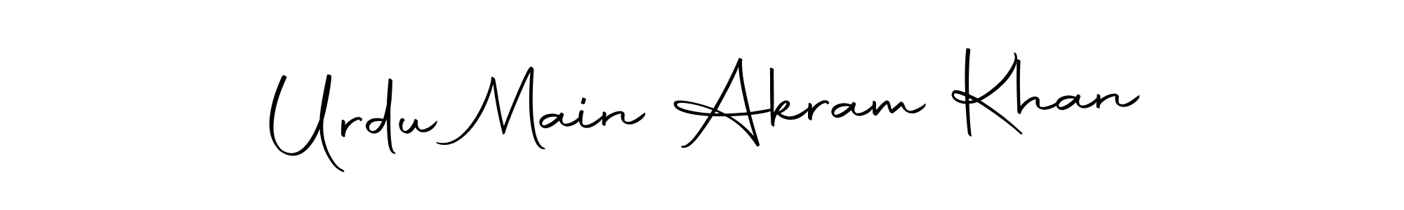 Best and Professional Signature Style for Urdu Main Akram Khan. Autography-DOLnW Best Signature Style Collection. Urdu Main Akram Khan signature style 10 images and pictures png