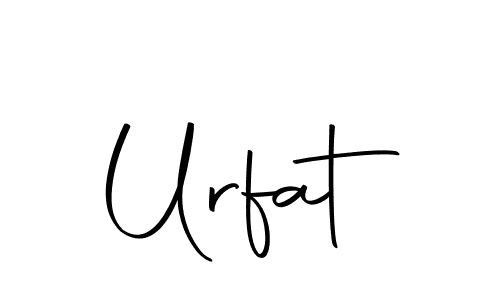 if you are searching for the best signature style for your name Urfat. so please give up your signature search. here we have designed multiple signature styles  using Autography-DOLnW. Urfat signature style 10 images and pictures png