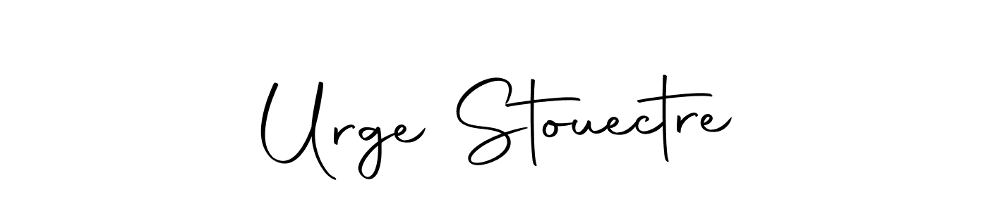 Here are the top 10 professional signature styles for the name Urge Stouectre. These are the best autograph styles you can use for your name. Urge Stouectre signature style 10 images and pictures png