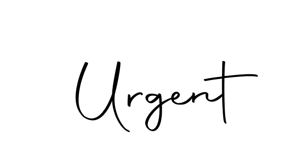How to make Urgent name signature. Use Autography-DOLnW style for creating short signs online. This is the latest handwritten sign. Urgent signature style 10 images and pictures png
