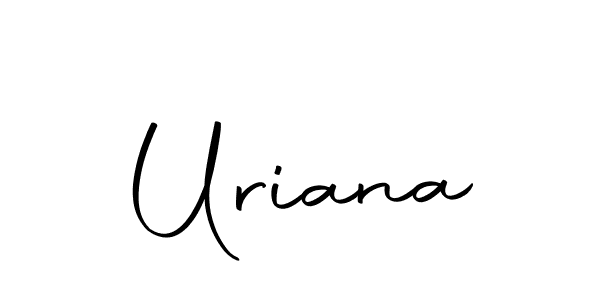 Make a beautiful signature design for name Uriana. Use this online signature maker to create a handwritten signature for free. Uriana signature style 10 images and pictures png