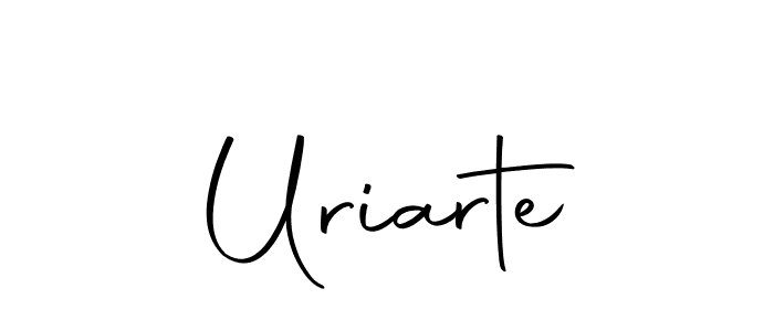 Use a signature maker to create a handwritten signature online. With this signature software, you can design (Autography-DOLnW) your own signature for name Uriarte. Uriarte signature style 10 images and pictures png