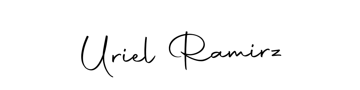 How to make Uriel Ramirz signature? Autography-DOLnW is a professional autograph style. Create handwritten signature for Uriel Ramirz name. Uriel Ramirz signature style 10 images and pictures png