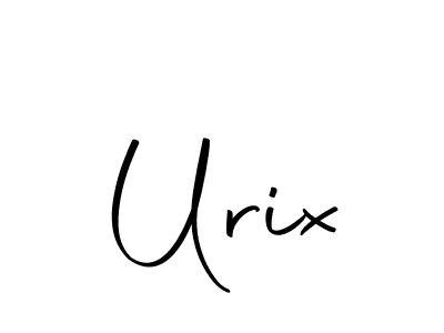 Autography-DOLnW is a professional signature style that is perfect for those who want to add a touch of class to their signature. It is also a great choice for those who want to make their signature more unique. Get Urix name to fancy signature for free. Urix signature style 10 images and pictures png