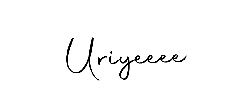 The best way (Autography-DOLnW) to make a short signature is to pick only two or three words in your name. The name Uriyeeee include a total of six letters. For converting this name. Uriyeeee signature style 10 images and pictures png