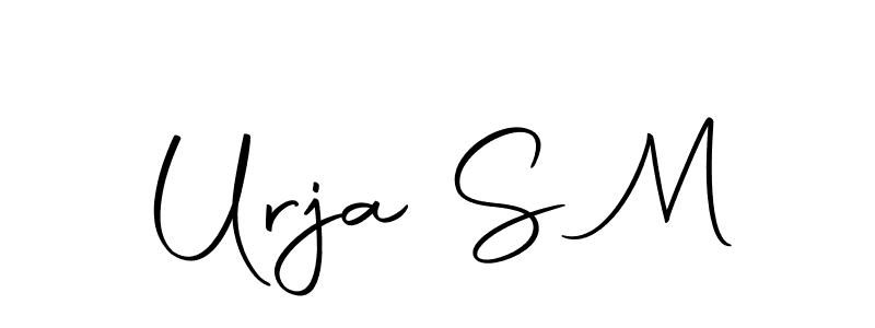 You can use this online signature creator to create a handwritten signature for the name Urja S M. This is the best online autograph maker. Urja S M signature style 10 images and pictures png
