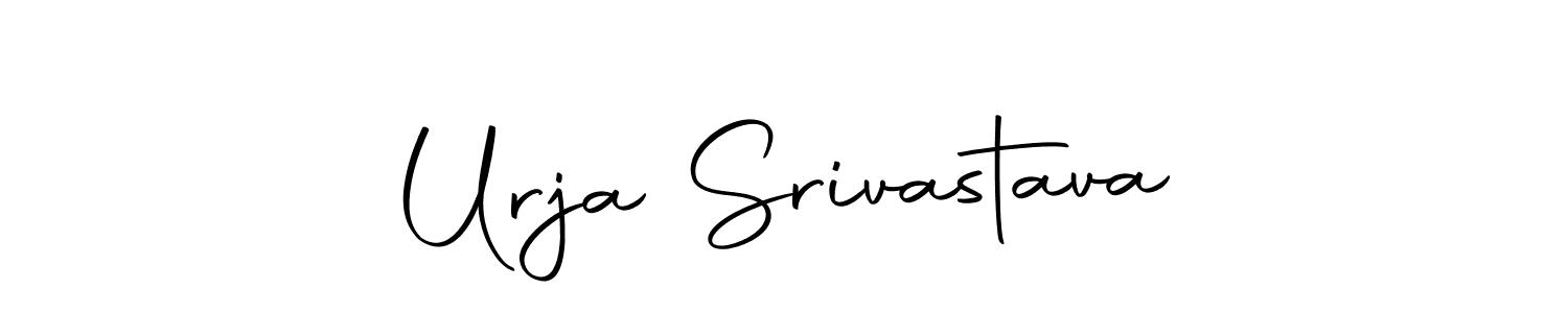 Make a beautiful signature design for name Urja Srivastava. With this signature (Autography-DOLnW) style, you can create a handwritten signature for free. Urja Srivastava signature style 10 images and pictures png