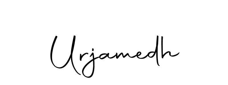 Here are the top 10 professional signature styles for the name Urjamedh. These are the best autograph styles you can use for your name. Urjamedh signature style 10 images and pictures png