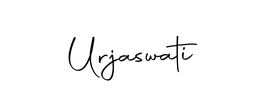 You should practise on your own different ways (Autography-DOLnW) to write your name (Urjaswati) in signature. don't let someone else do it for you. Urjaswati signature style 10 images and pictures png