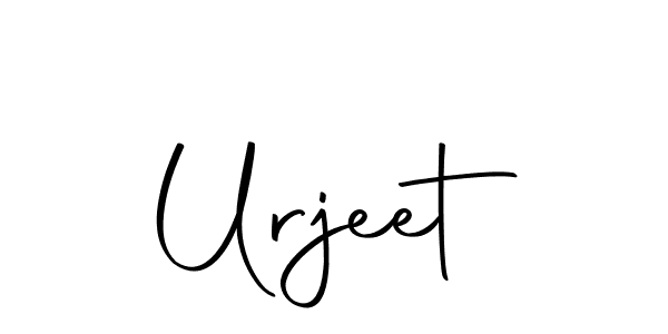 You should practise on your own different ways (Autography-DOLnW) to write your name (Urjeet) in signature. don't let someone else do it for you. Urjeet signature style 10 images and pictures png