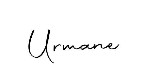 Create a beautiful signature design for name Urmane. With this signature (Autography-DOLnW) fonts, you can make a handwritten signature for free. Urmane signature style 10 images and pictures png