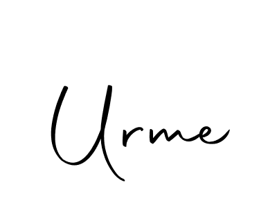 The best way (Autography-DOLnW) to make a short signature is to pick only two or three words in your name. The name Urme include a total of six letters. For converting this name. Urme signature style 10 images and pictures png