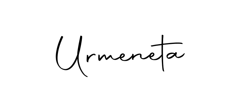 Design your own signature with our free online signature maker. With this signature software, you can create a handwritten (Autography-DOLnW) signature for name Urmeneta. Urmeneta signature style 10 images and pictures png
