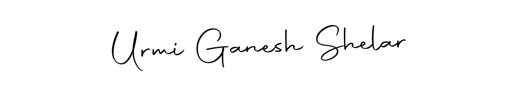 You should practise on your own different ways (Autography-DOLnW) to write your name (Urmi Ganesh Shelar) in signature. don't let someone else do it for you. Urmi Ganesh Shelar signature style 10 images and pictures png