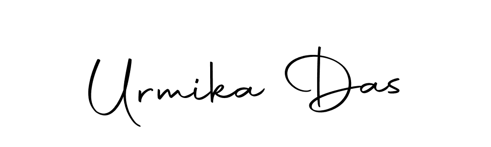 Also we have Urmika Das name is the best signature style. Create professional handwritten signature collection using Autography-DOLnW autograph style. Urmika Das signature style 10 images and pictures png