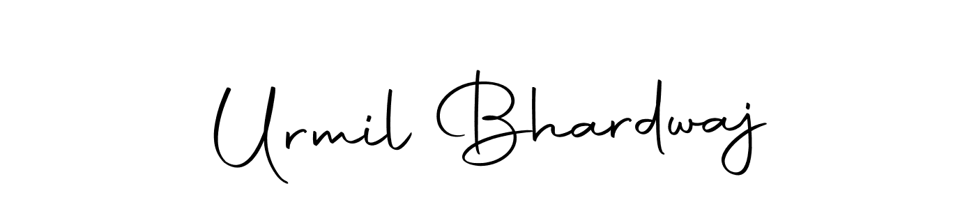 Urmil Bhardwaj stylish signature style. Best Handwritten Sign (Autography-DOLnW) for my name. Handwritten Signature Collection Ideas for my name Urmil Bhardwaj. Urmil Bhardwaj signature style 10 images and pictures png