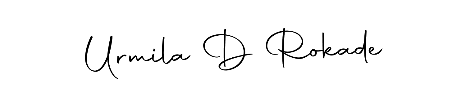 Once you've used our free online signature maker to create your best signature Autography-DOLnW style, it's time to enjoy all of the benefits that Urmila D Rokade name signing documents. Urmila D Rokade signature style 10 images and pictures png