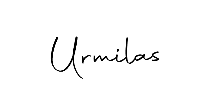 if you are searching for the best signature style for your name Urmilas. so please give up your signature search. here we have designed multiple signature styles  using Autography-DOLnW. Urmilas signature style 10 images and pictures png