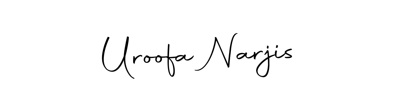 You can use this online signature creator to create a handwritten signature for the name Uroofa Narjis. This is the best online autograph maker. Uroofa Narjis signature style 10 images and pictures png