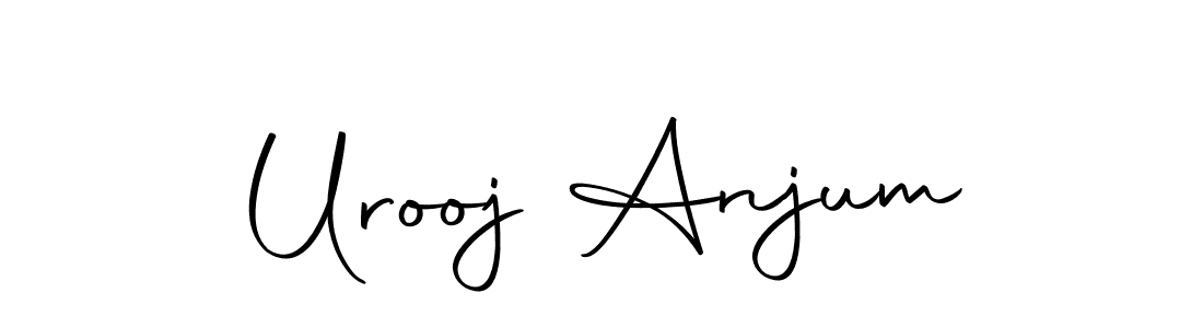 Make a short Urooj Anjum signature style. Manage your documents anywhere anytime using Autography-DOLnW. Create and add eSignatures, submit forms, share and send files easily. Urooj Anjum signature style 10 images and pictures png