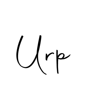 The best way (Autography-DOLnW) to make a short signature is to pick only two or three words in your name. The name Urp include a total of six letters. For converting this name. Urp signature style 10 images and pictures png