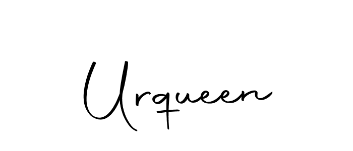 Urqueen stylish signature style. Best Handwritten Sign (Autography-DOLnW) for my name. Handwritten Signature Collection Ideas for my name Urqueen. Urqueen signature style 10 images and pictures png