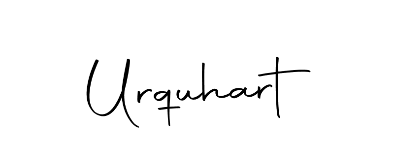 Design your own signature with our free online signature maker. With this signature software, you can create a handwritten (Autography-DOLnW) signature for name Urquhart. Urquhart signature style 10 images and pictures png