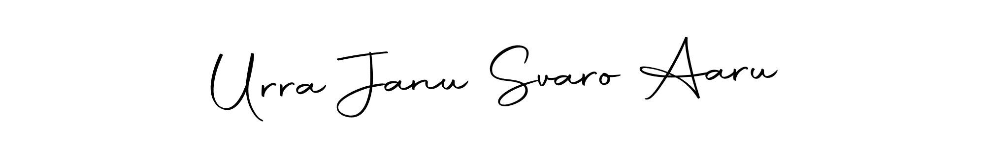 Best and Professional Signature Style for Urra Janu Svaro Aaru. Autography-DOLnW Best Signature Style Collection. Urra Janu Svaro Aaru signature style 10 images and pictures png